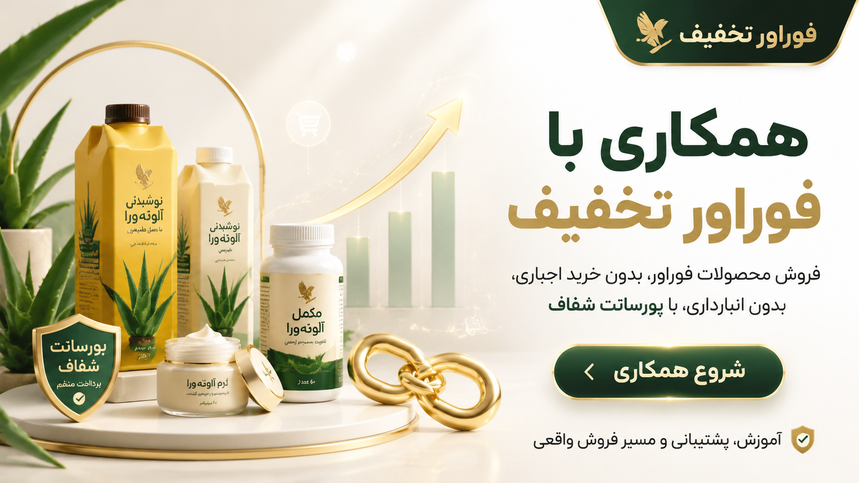 همکاری با فوراور تخفیف | بدون خرید اجباری